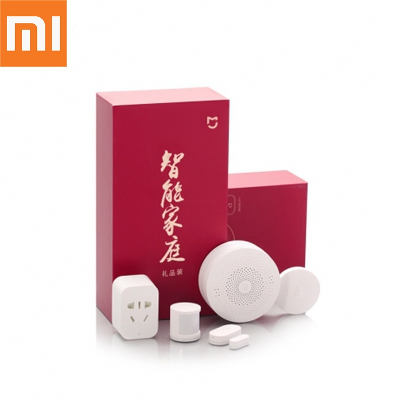Smart Home Xiaomi Hub 2 - Original Xiaomi Smart Home ชุดเกตเวย์เซ็นเซอร์ประตูหน้าต่าง Human