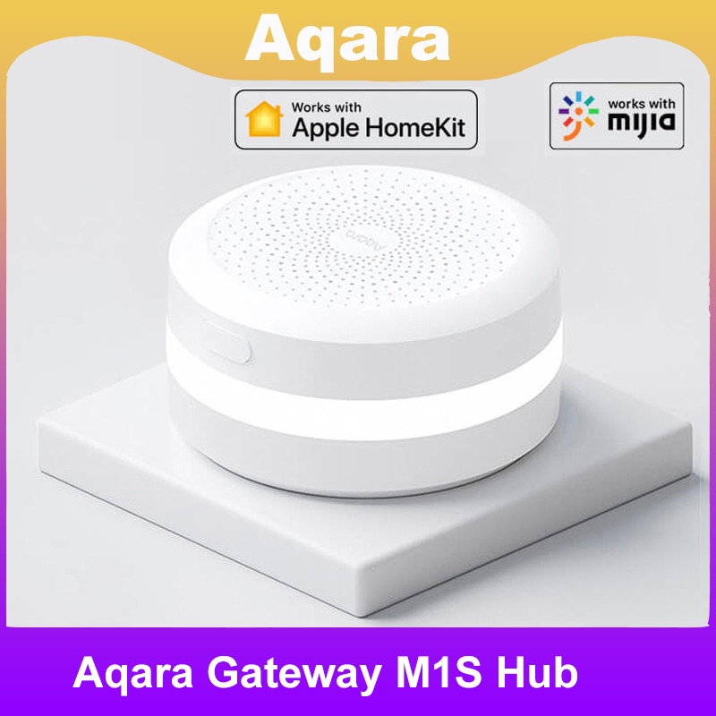 Smart Home Xiaomi Kit - Aqara Gateway M1S Hub ZigBeeสําหรับXiaomi Smart