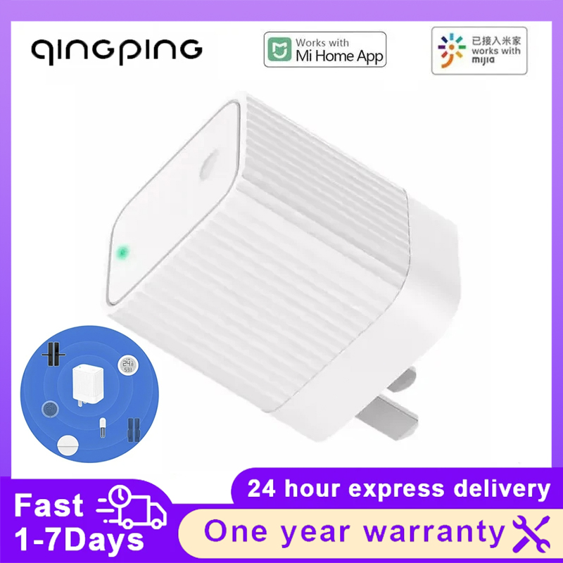 Smart Home Xiaomi Hub 2 - Qingping ฮับเกตเวย์บลูทูธ รองรับการเชื่อมต่อ WIFI ดูข้อมูลระยะไกล อุปกรณ์ย่อยเชื่อมโยงอัจฉริยะสำหรับอุปกรณ์ภายในบ้าน