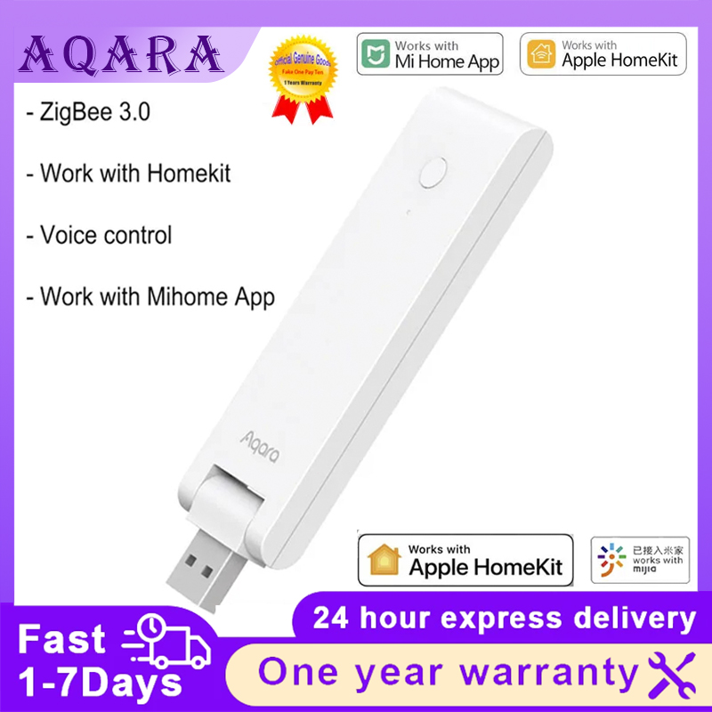 Smart Home Xiaomi Kit - AQARA E1 Gateway Zigbee Aqara พอร์ต