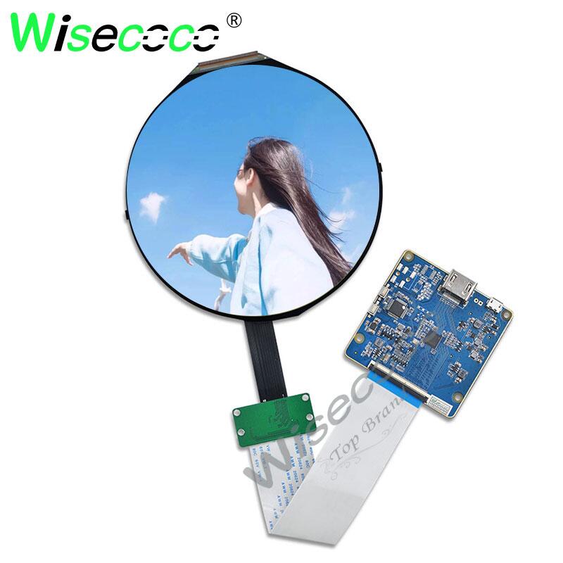 Smart Home Raspberry Pi - จอ LCD แบบกลมขนาด5นิ้ว1080x1080ป้ายดิจิตอลสมาร์ทโฮมราสเบอร์รี่ Pi จอแสดงผลแบบวงกลมหน้าจอแสดงผลแบบ MIPI