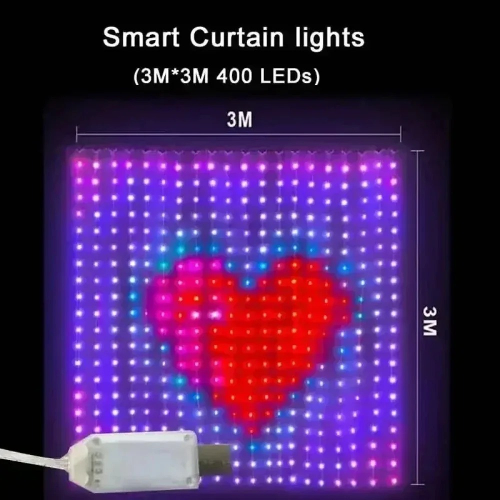 ไฟม่านพิกเซล LED ควบคุมผ่านแอป - Smart Home Lighting Control บทวิจารณ์และราคา