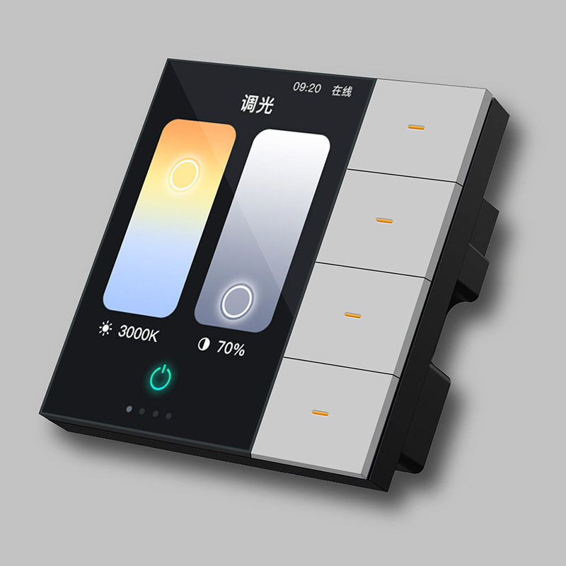 กราฟฟิตี้ 3.5 นิ้วสวิตช์ควบคุม - Smart Home Lighting Control บทวิจารณ์และราคา
