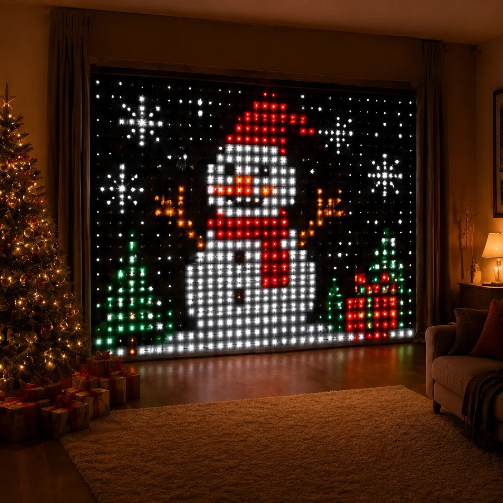 ไฟม่าน LED พิกเซล ควบคุมผ่านแอ - Smart Home Lighting Control บทวิจารณ์และราคา