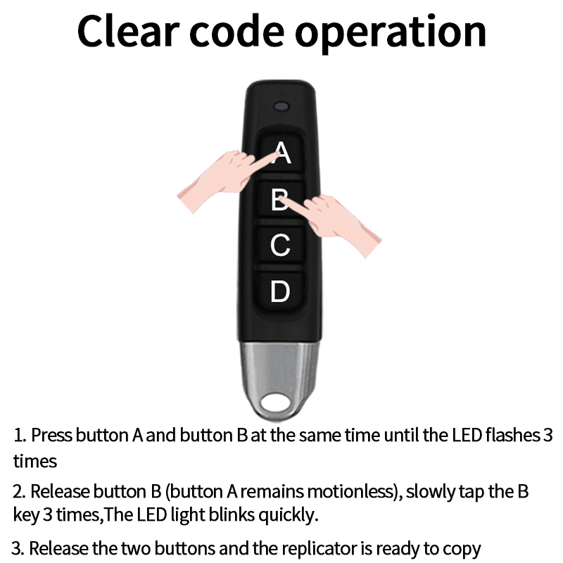 Universal 433 Mhz รีโมทคอนโทรล - Smart Garage Door Opener บทวิจารณ์และราคา