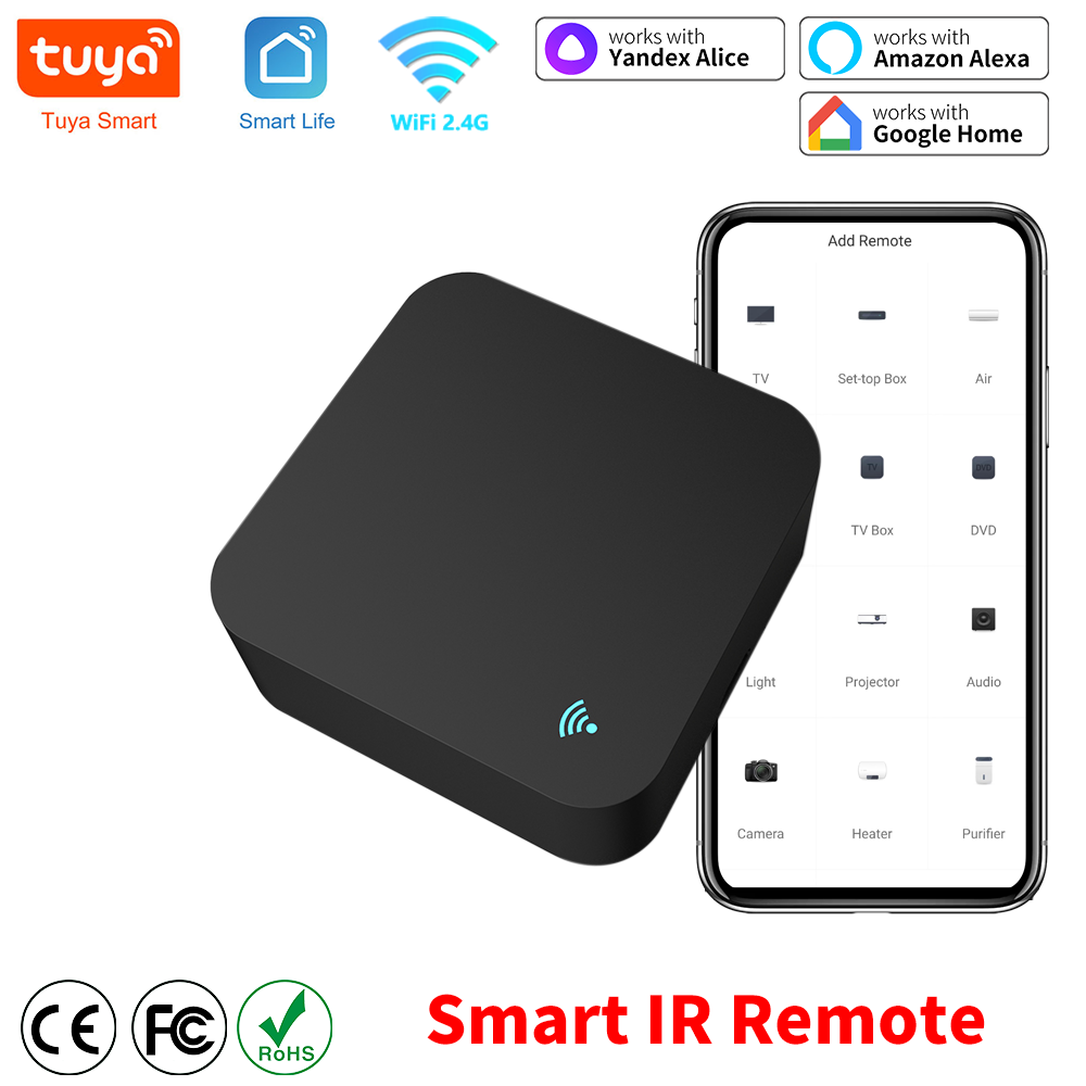 รีโมทคอนโทรล IR WIFI สมาร์ทสาก - Universal Remote Smart Home บทวิจารณ์และราคา