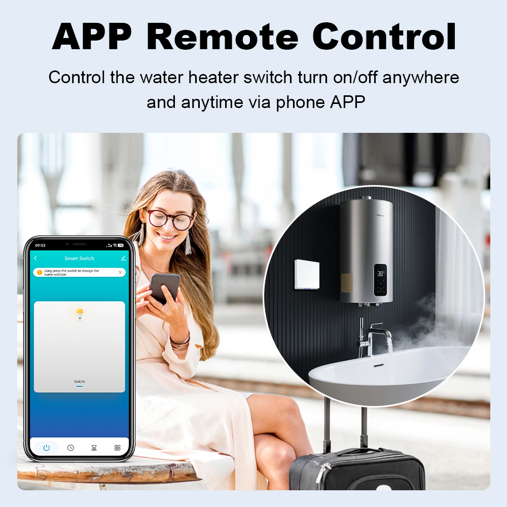 สวิตช์ควบคุมเครื่องทำน้ำร้อนอั - Smart Home Certification บทวิจารณ์และราคา