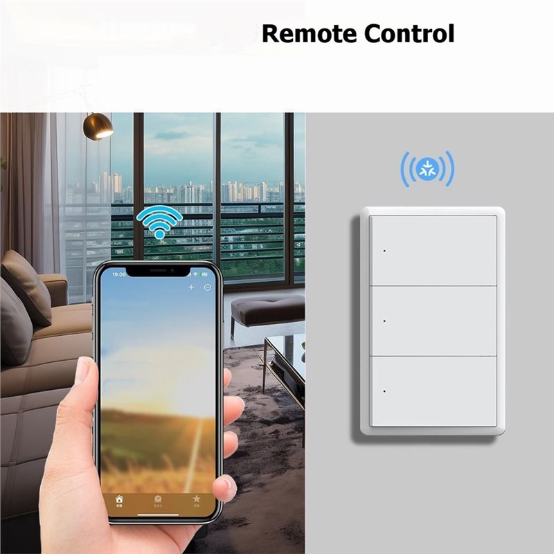 AAAN-สวิตช์ไฟอัจฉริยะควบคุมด้ว - Smart Home Lighting Control บทวิจารณ์และราคา