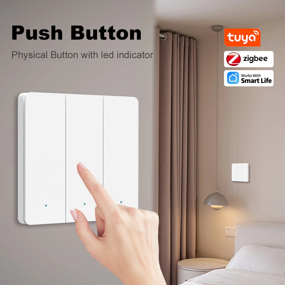 สวิตช์กดแบบ ZigBee Smart Life  - Smart Home Lighting Control บทวิจารณ์และราคา
