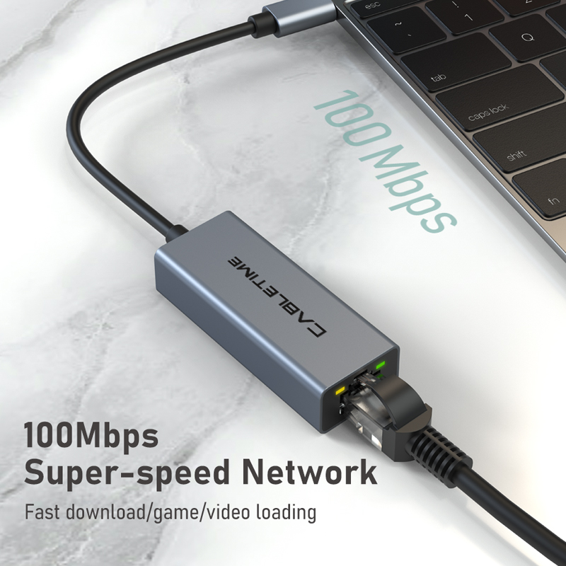 CABLETIME USB C อะแดปเตอร์อีเธ - Smart Home Xiaomi Hub 2 บทวิจารณ์และราคา