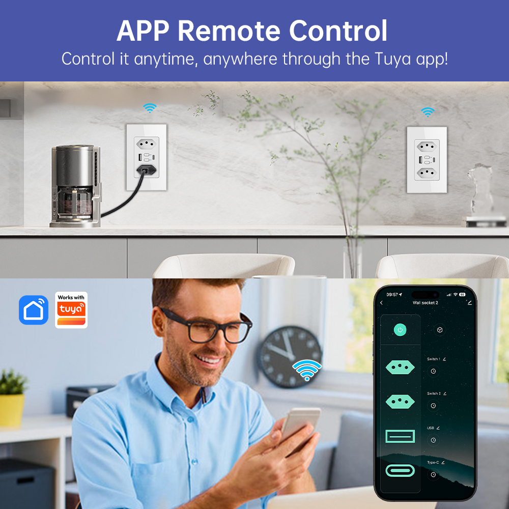 MANHOT ปลั๊กไฟอัจฉริยะ Wifi สำ - Smart Home Certification บทวิจารณ์และราคา