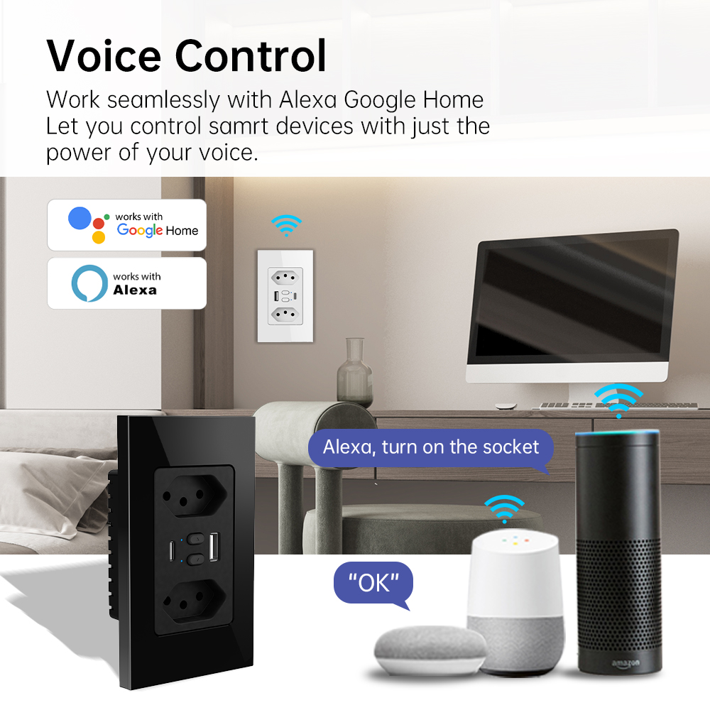 MANHOT ปลั๊กไฟอัจฉริยะ Wifi สำ - Smart Home Certification บทวิจารณ์และราคา