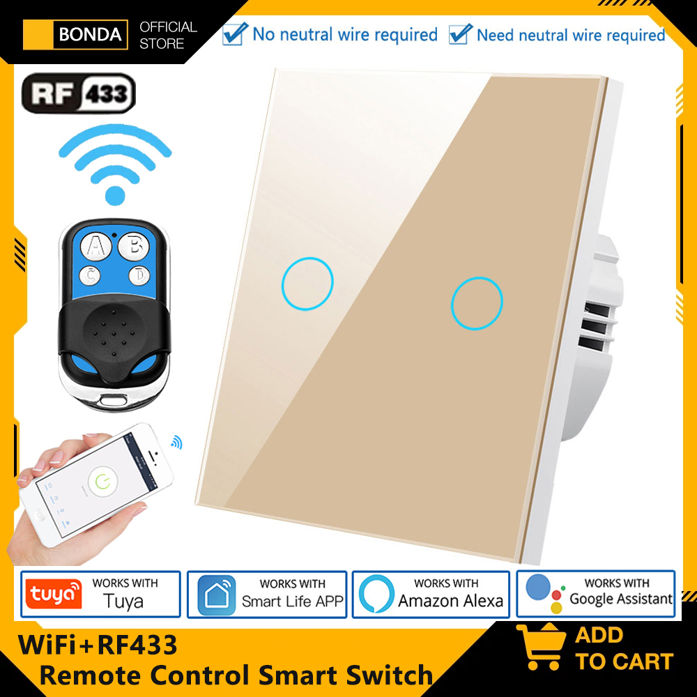 Tuya EU WiFi + RF433 สมาร์ทรีโ - Smart Home Certification บทวิจารณ์และราคา