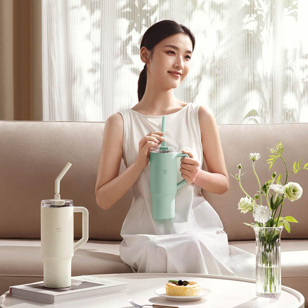 Xiaomi Mijia สมาร์ทถ้วยฟาง 1L  - Smart Home Xiaomi Kit บทวิจารณ์และราคา